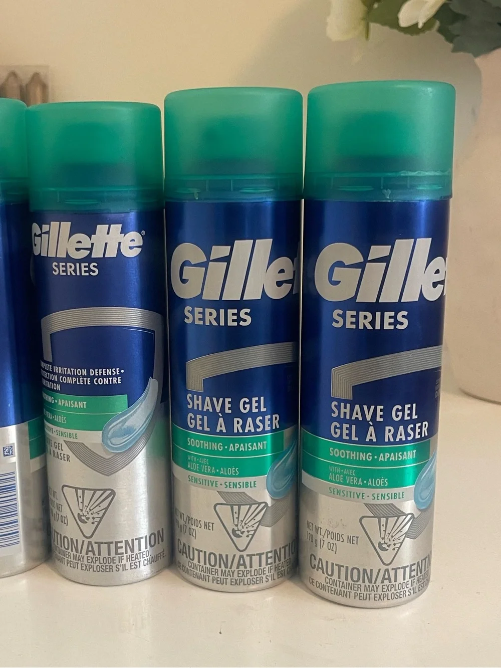 Gillette Series Soothing Shave Gel - Green